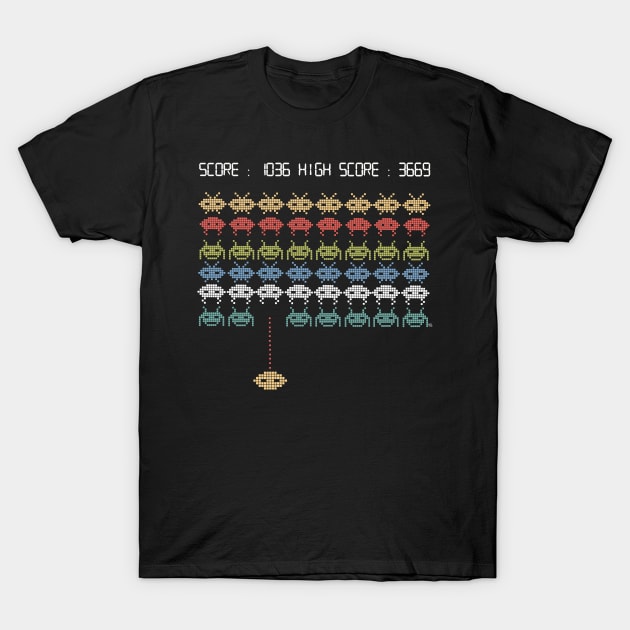 Invaders T-Shirt by Madebykale